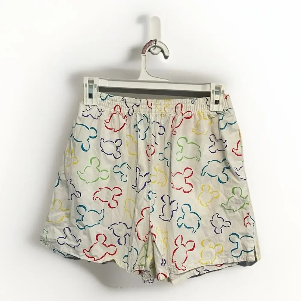 Mickey & Co Vintage‎ Disney Colorful Boxer Shorts Size Medium